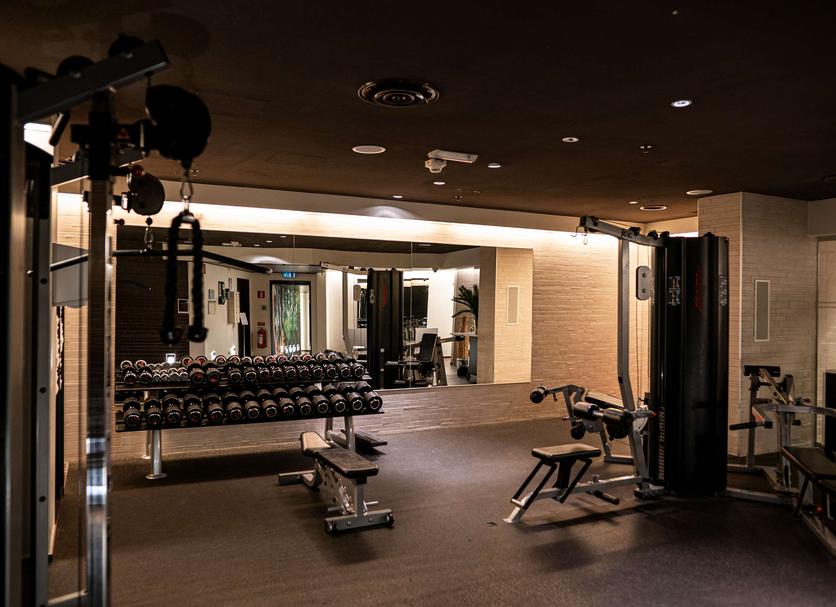 Fitnessbereich Foto