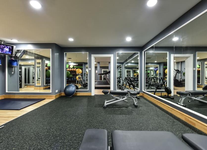 Fitnessbereich Foto