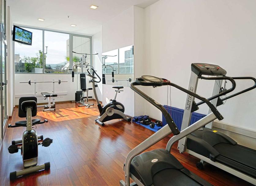 Fitnessbereich Foto