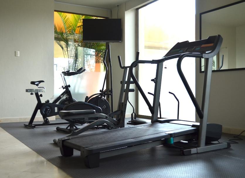 Fitnessbereich Foto