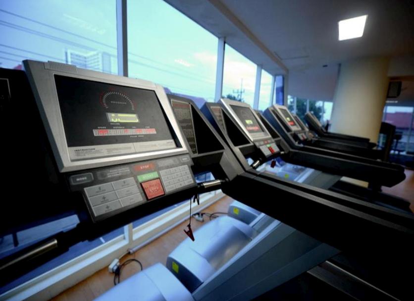 Fitnessbereich Foto
