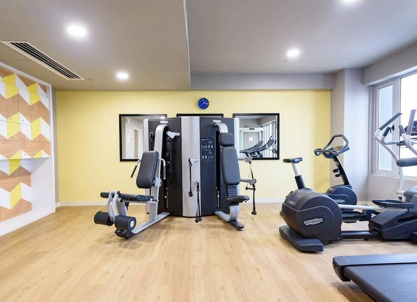 Fitnessbereich Foto