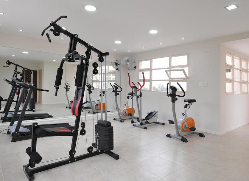 Fitnessbereich Foto
