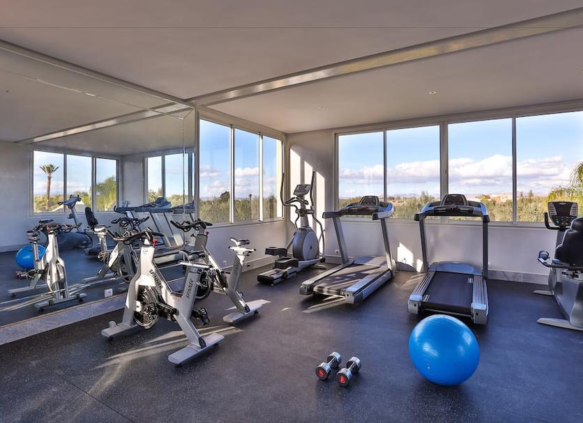 Fitnessbereich Foto