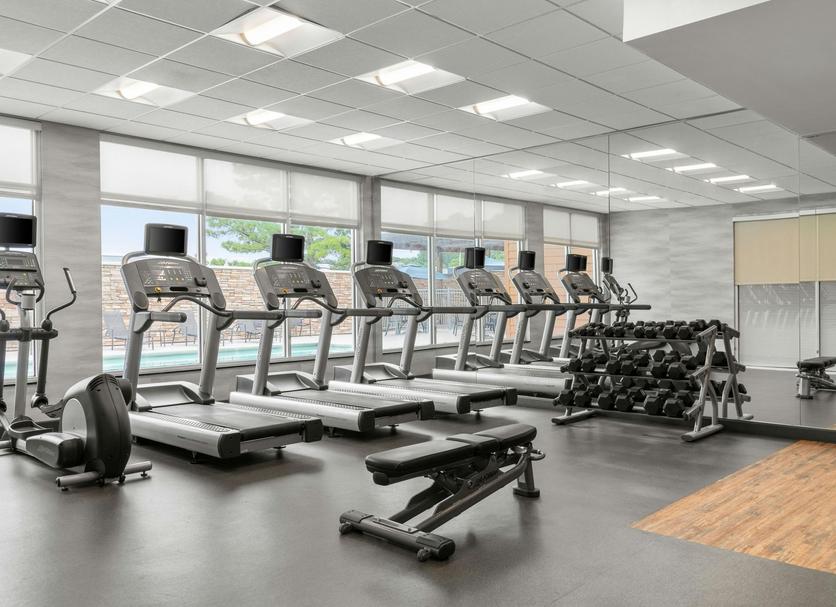 Fitnessbereich Foto