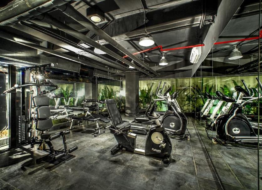 Fitnessbereich Foto