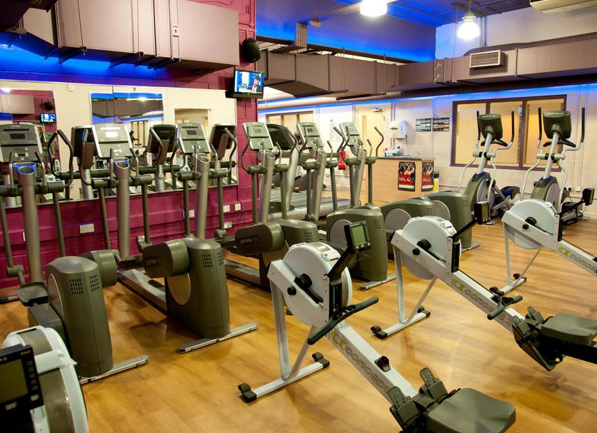 Fitnessbereich Foto