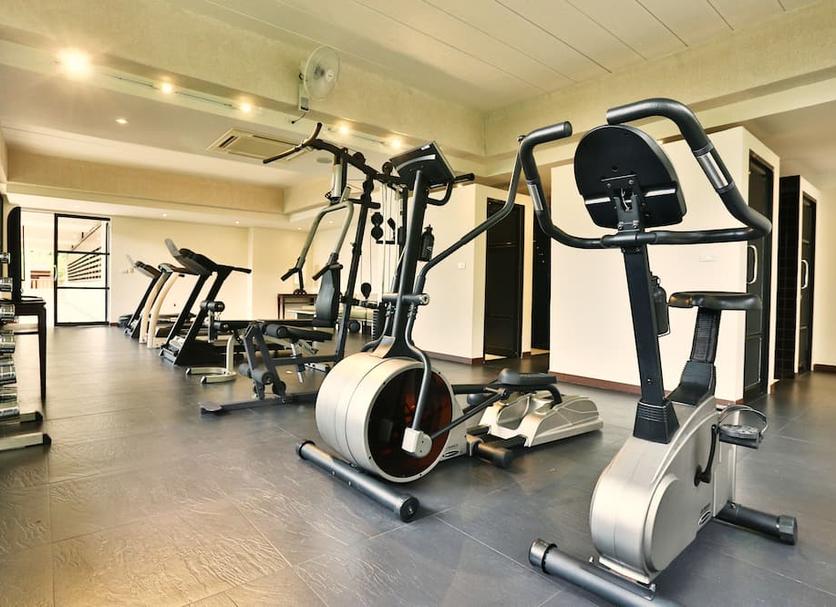 Fitnessbereich Foto