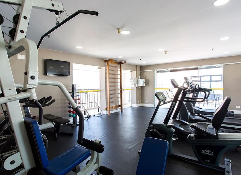 Fitnessbereich Foto