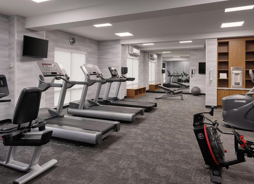 Fitnessbereich Foto