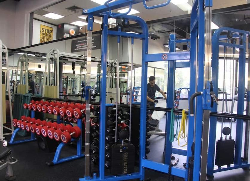 Fitnessbereich Foto