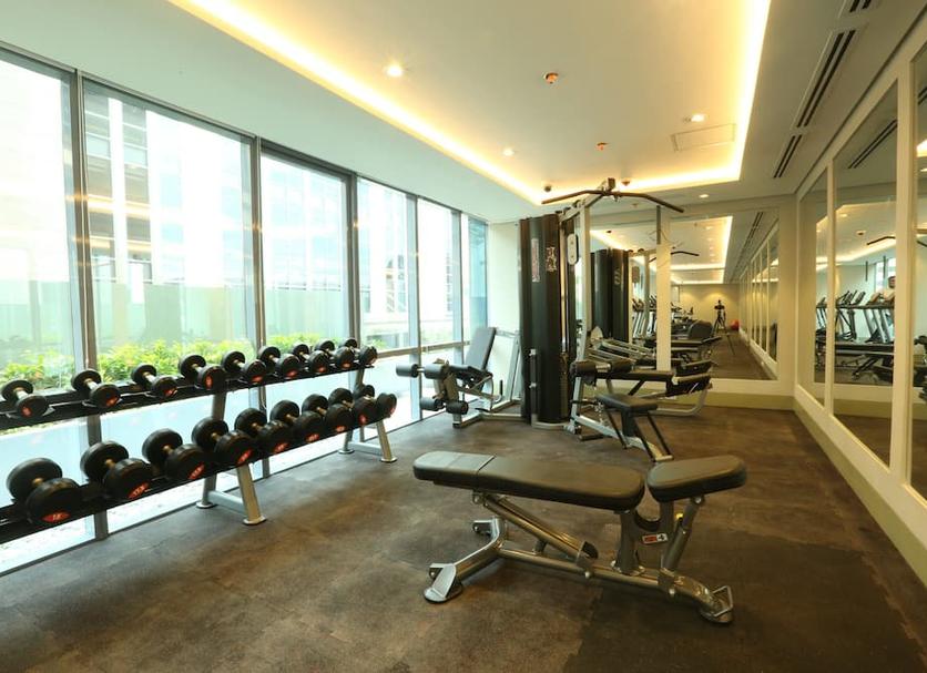 Fitnessbereich Foto