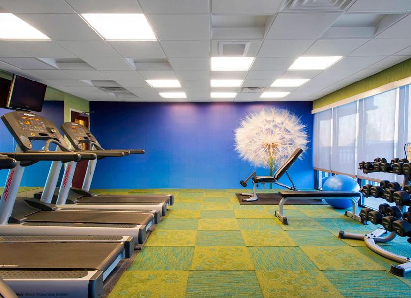 Fitnessbereich Foto