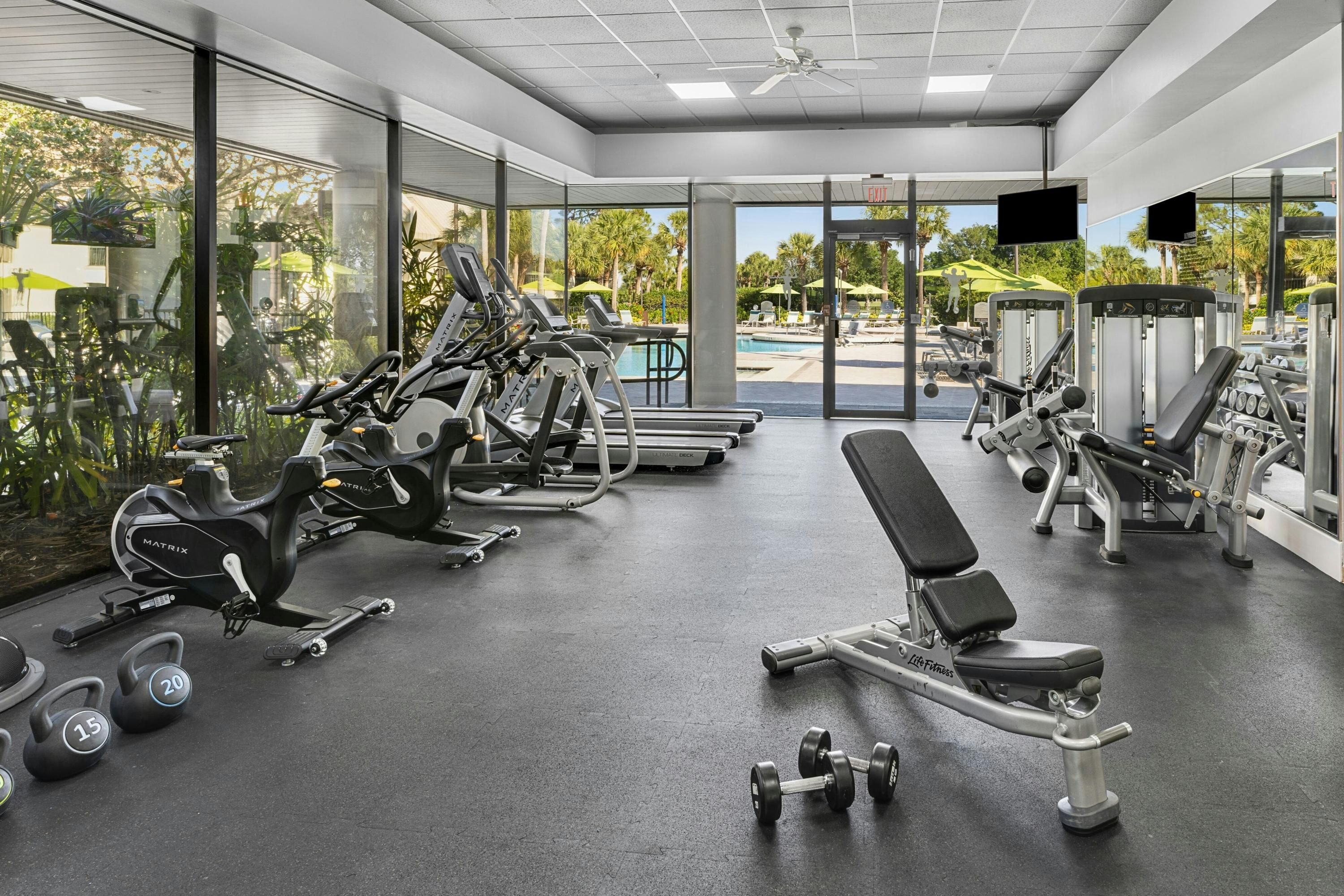 Fitnessbereich