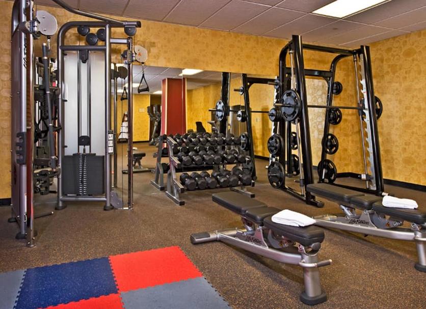 Fitnessbereich Foto