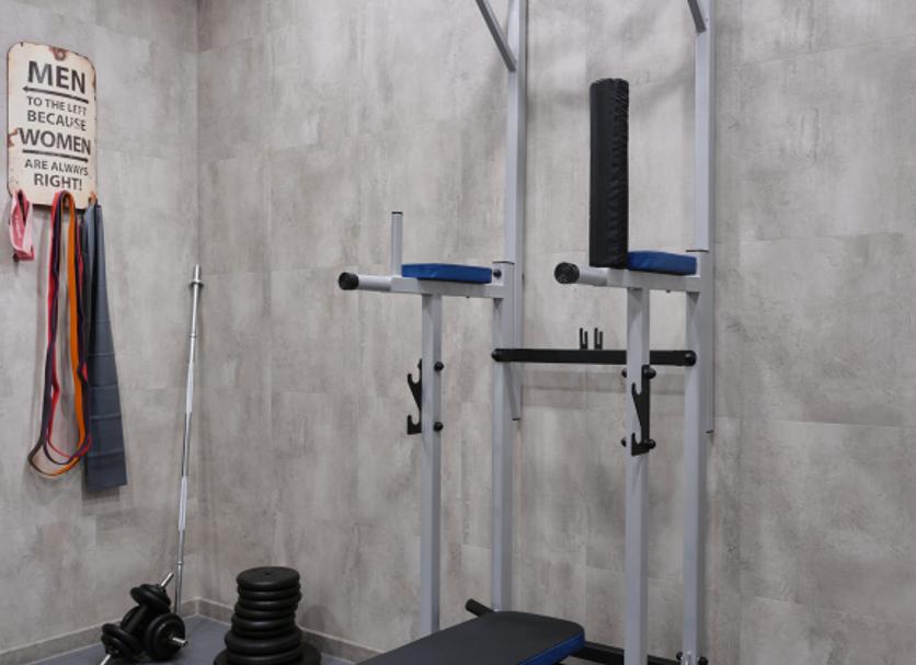 Fitnessbereich Foto