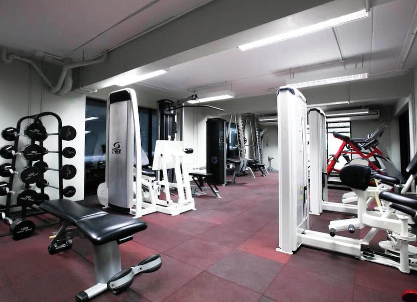 Fitnessbereich Foto