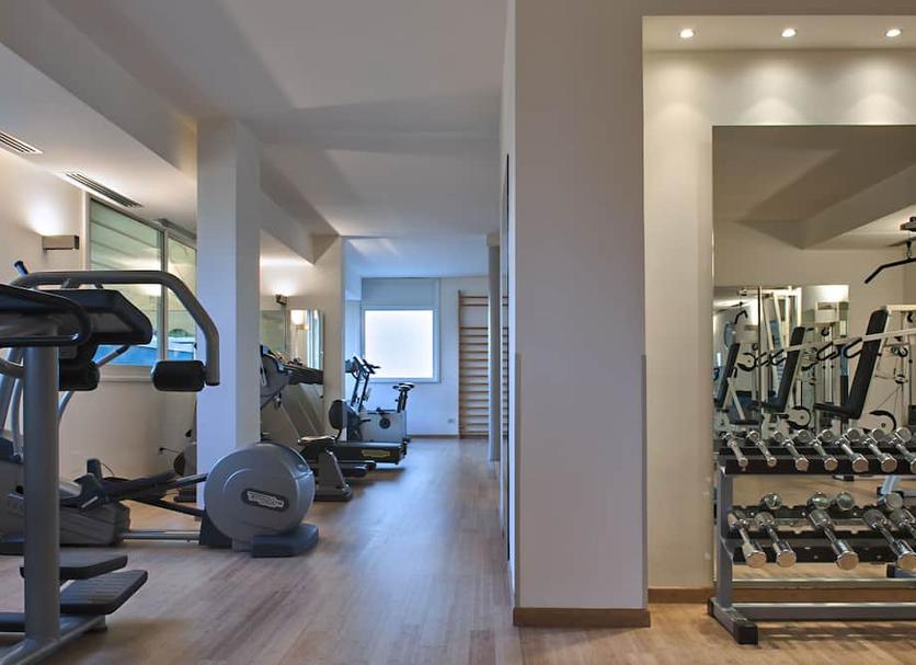 Fitnessbereich Foto