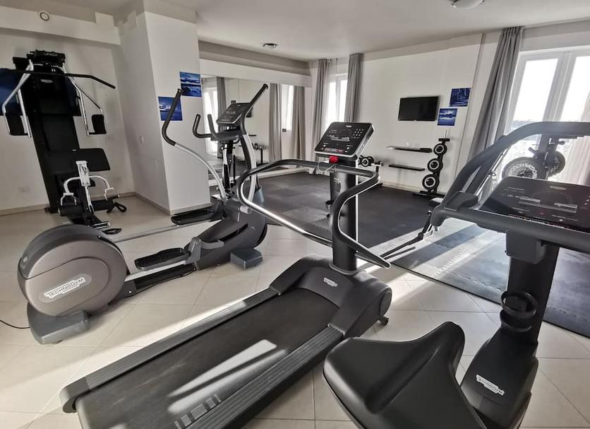 Fitnessbereich Foto