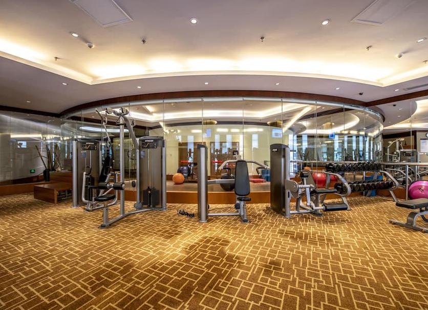 Fitnessbereich Foto