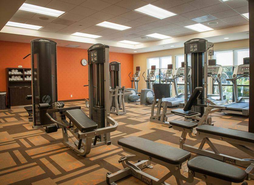 Fitnessbereich Foto