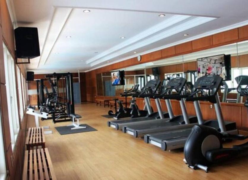 Fitnessbereich Foto