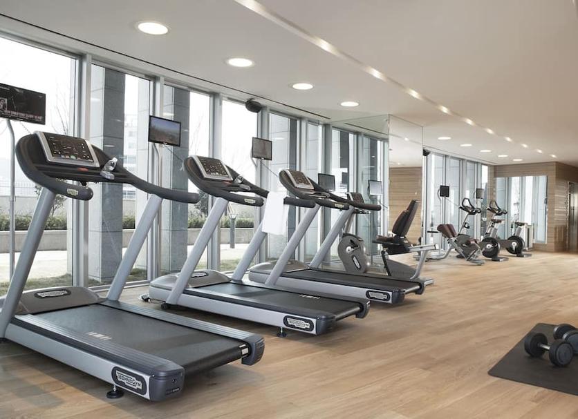 Fitnessbereich Foto