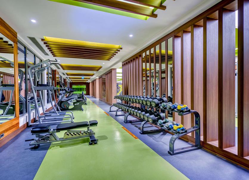 Fitnessbereich Foto