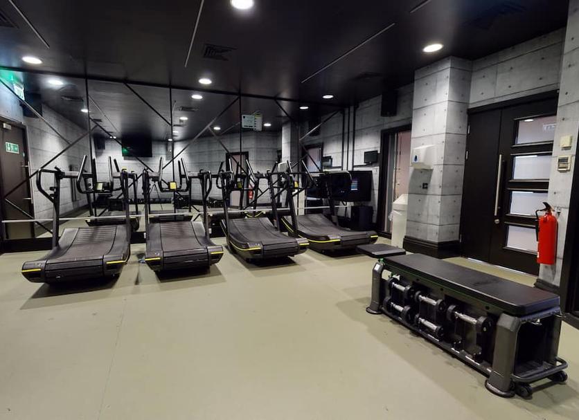 Fitnessbereich Foto