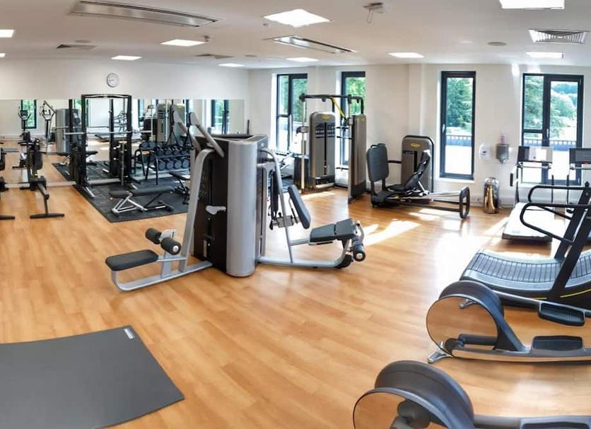Fitnessbereich Foto