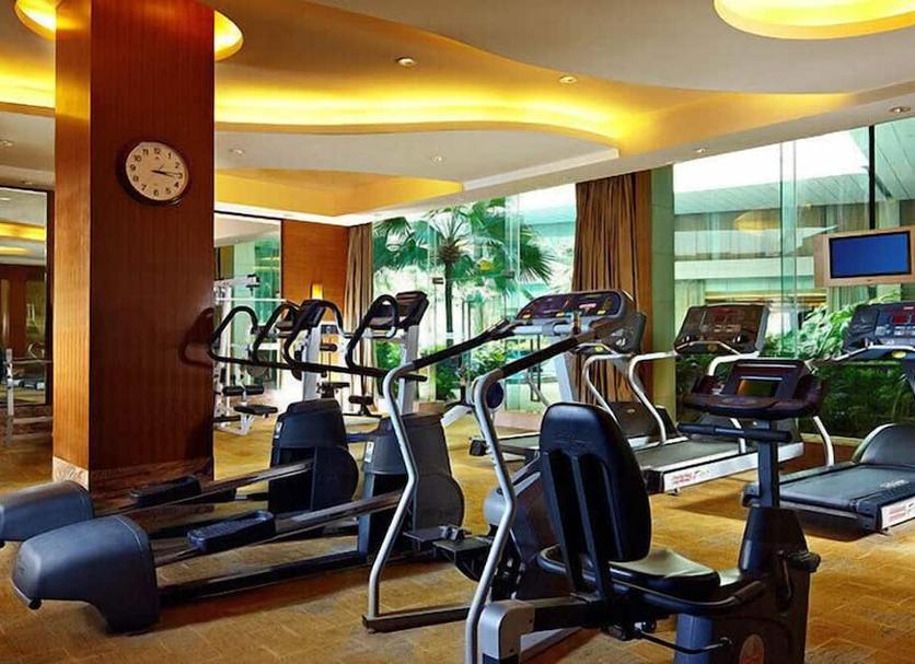 Fitnessbereich Foto