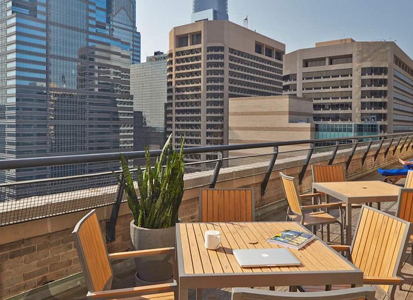 Dachterrasse Foto