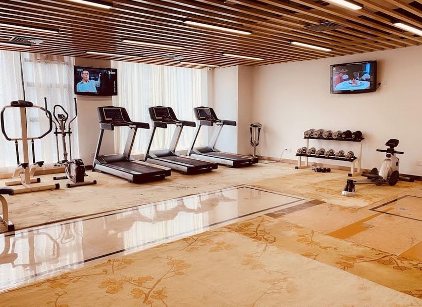 Fitnessbereich Foto