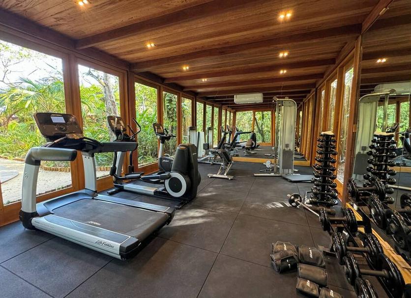 Fitnessbereich Foto