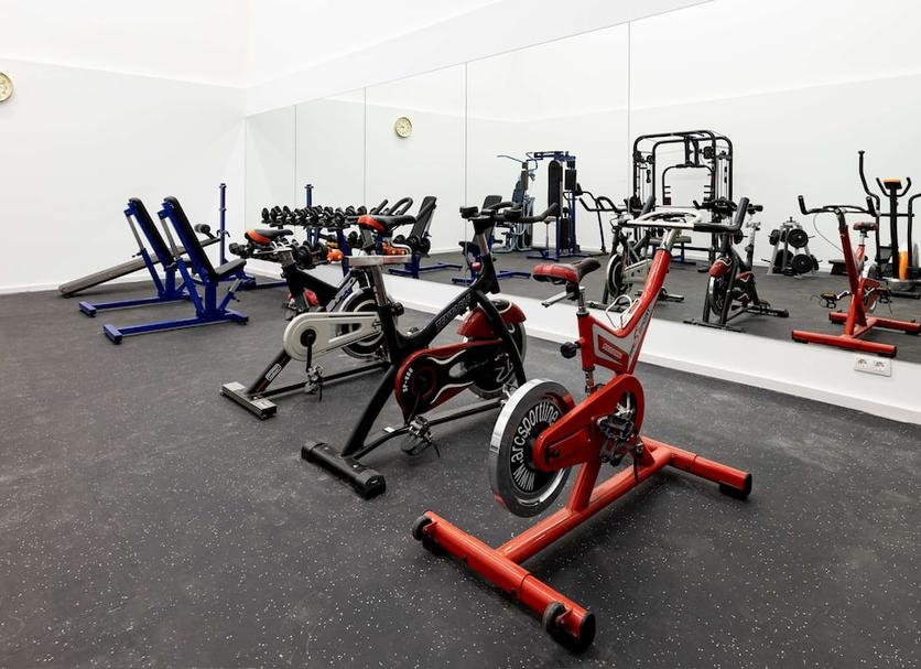 Fitnessbereich Foto