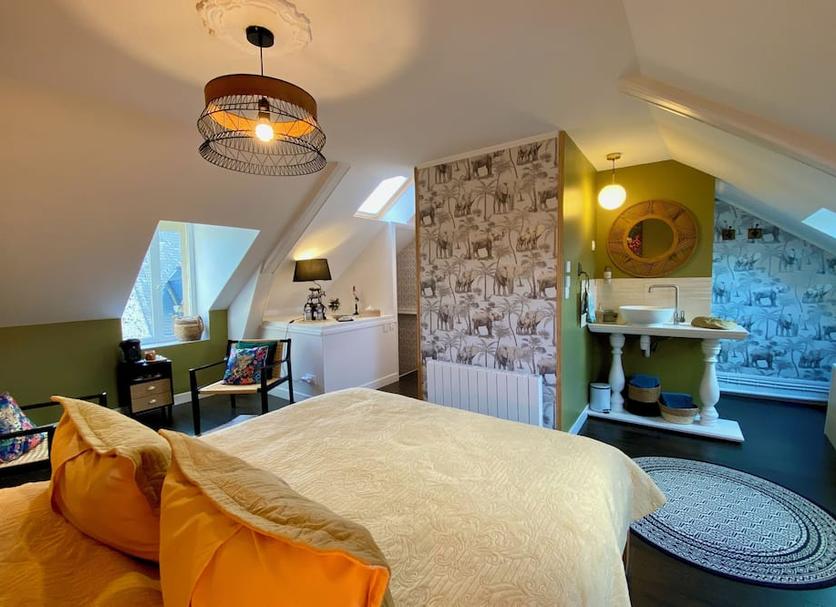 Schlafzimmer Foto