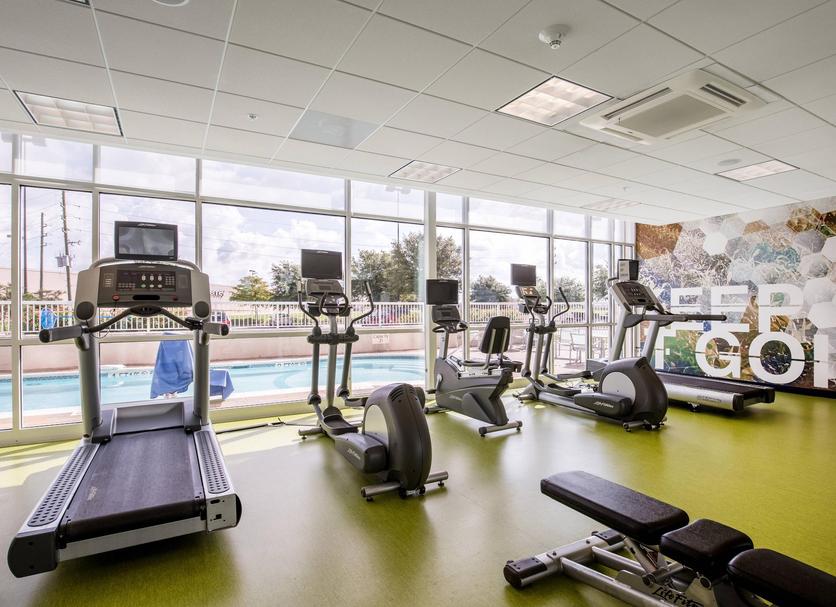 Fitnessbereich Foto