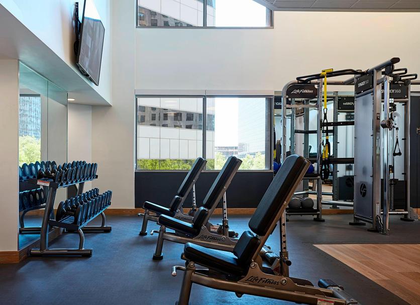 Fitnessbereich Foto