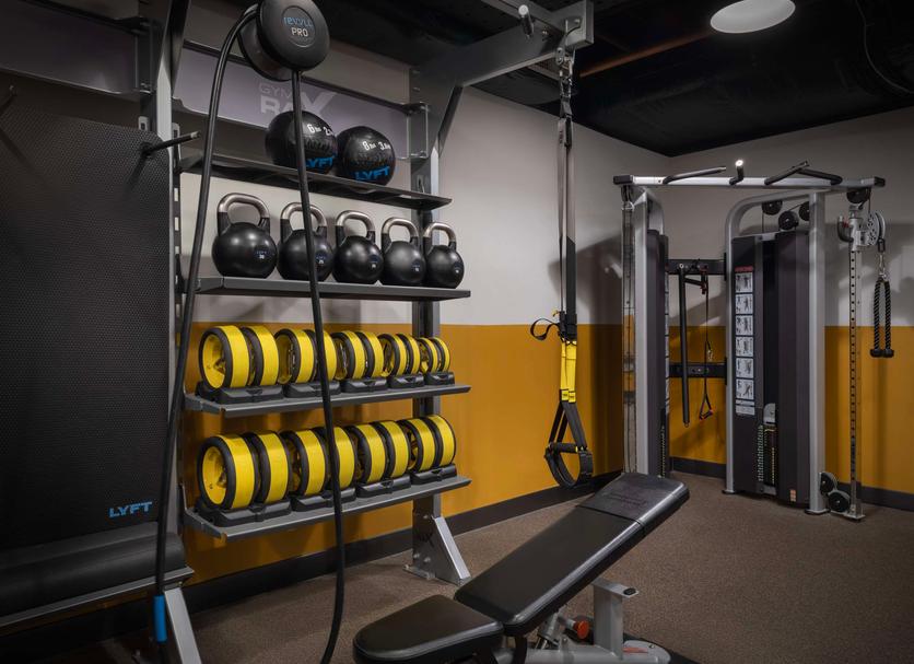 Fitnessbereich Foto