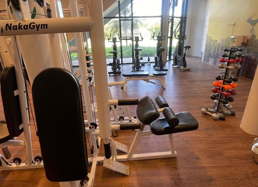 Fitnessbereich Foto