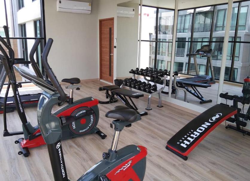 Fitnessbereich Foto