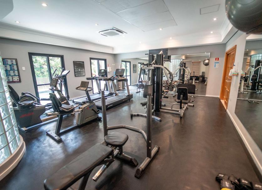 Fitnessbereich Foto