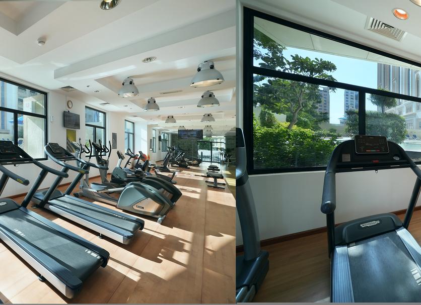 Fitnessbereich Foto