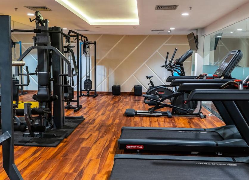 Fitnessbereich Foto