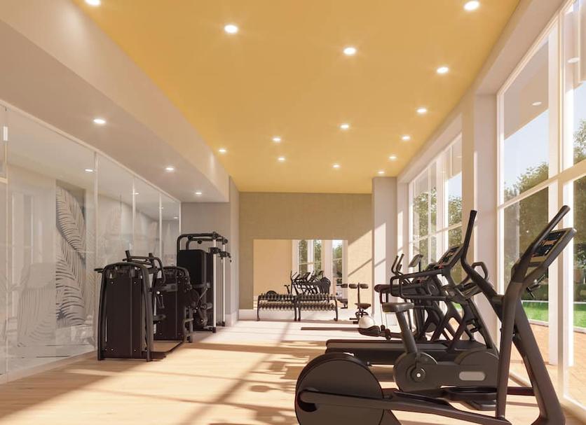 Fitnessbereich Foto
