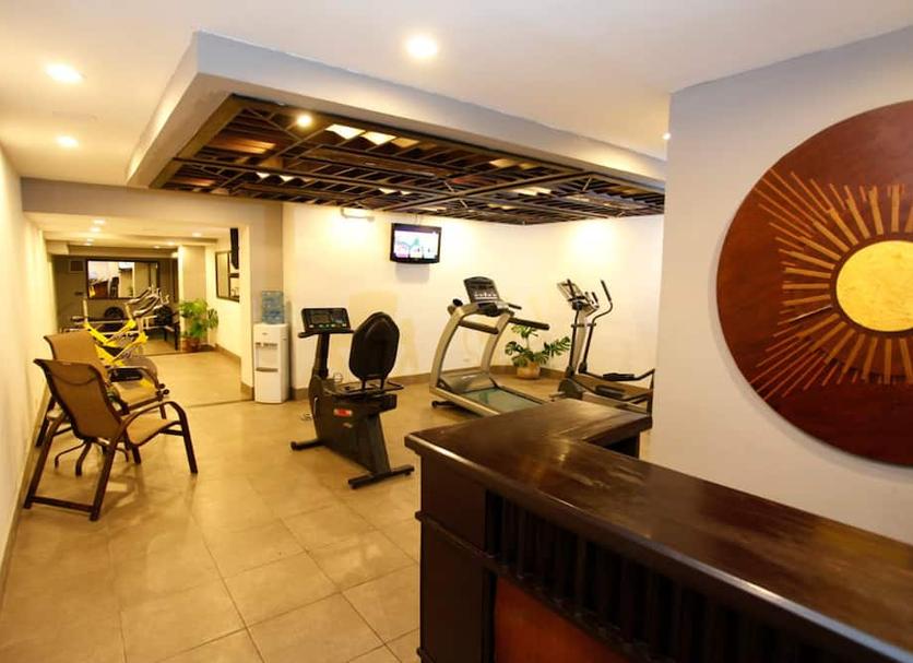 Fitnessbereich Foto