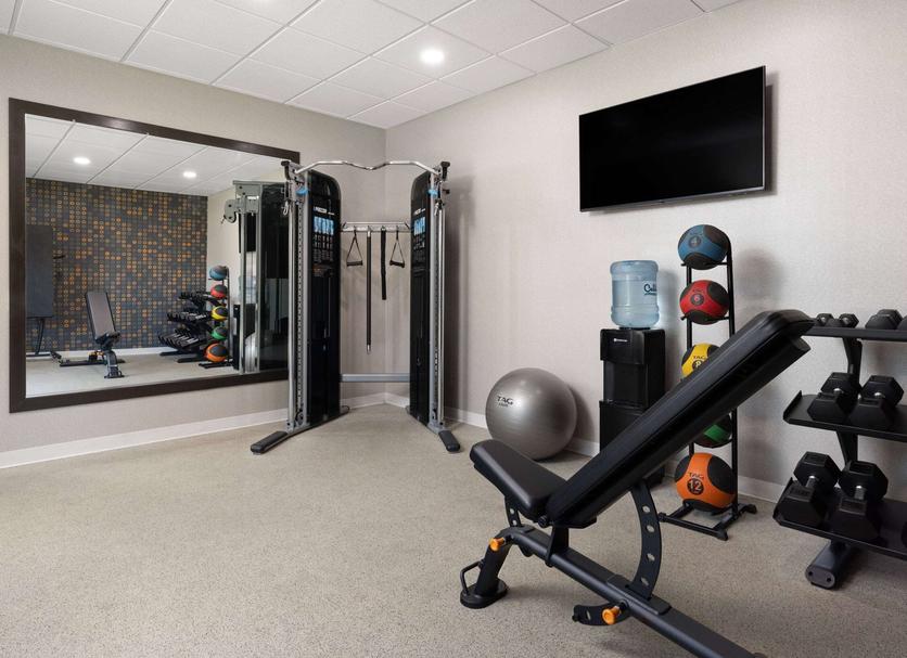 Fitnessbereich Foto