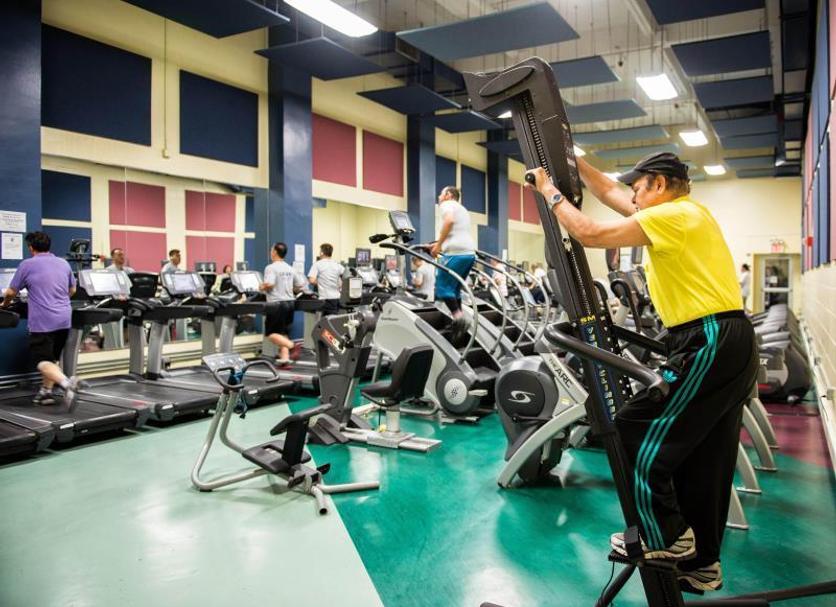 Fitnessbereich Foto
