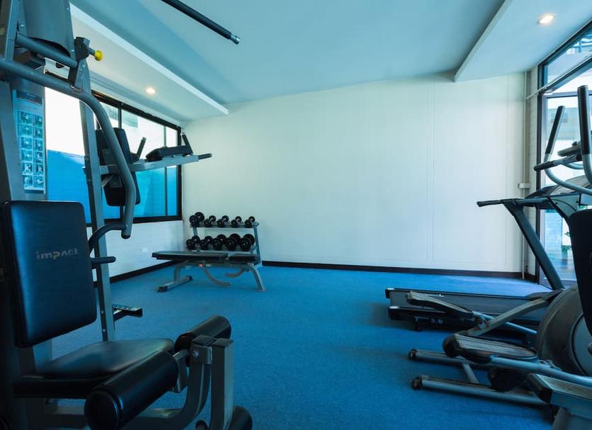 Fitnessbereich Foto