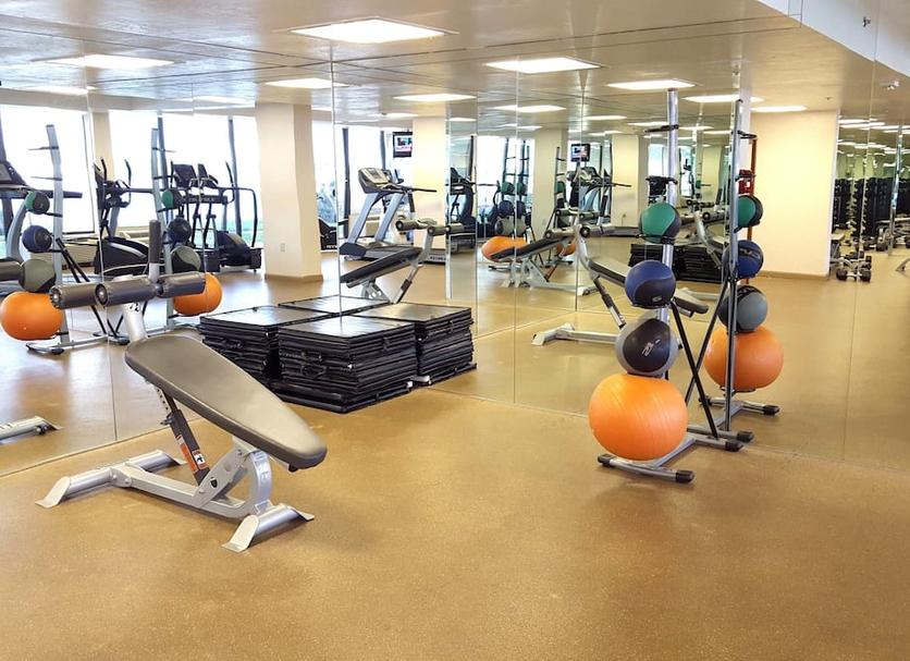 Fitnessbereich Foto
